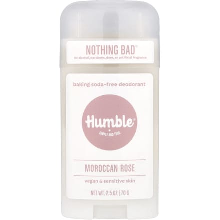Humble Brands, Deodorant zonder Baking Soda, Marokkaanse Roos, 71 g (70 g) gray