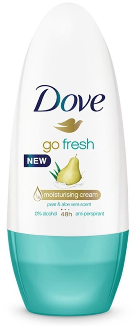 Dove - Deodorant - Roller - Pear & Aloe Vera - 50ml x 6