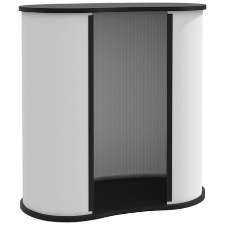 Vidaxl Marktkraam, Opvouwbaar, 90X48X93 Cm, Materiaal Houtvezelplaat