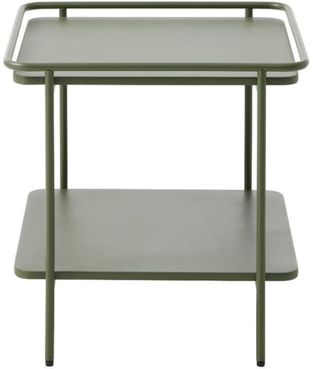 Nordic Home - Millie bijzettafel 45x45 cm - olijfgroen
