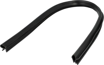 vhbw Door Seal Compatible with Elektra Bregenz MGIV 55390 B, MGS 12420 VN Dishwasher, Black