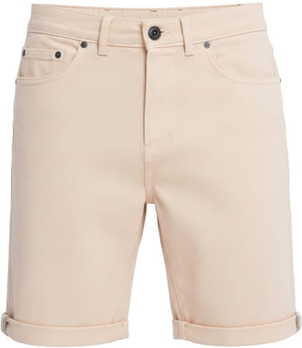 OMBRE Korte Broek - Regular Fit - Katoen - Rits Crème L