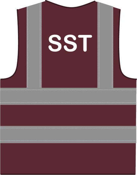 SST hesje RWS bordeauxrood