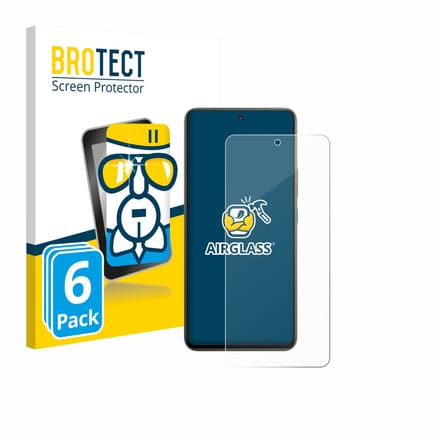 Screenprotector 6 Stuks voor Vivo Y400 Pro Beschermglas transparant