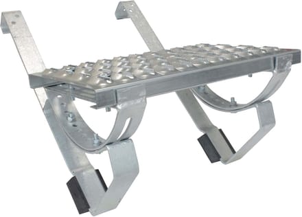 Looprooster set voor platte dakpannen 60cm - Veilig en stabiel