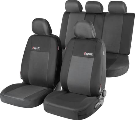 Walser ZIPP IT Premium Esprit autostoelhoezen complete set met ritssysteem - normale zitplaatsen
