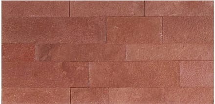 Zelfklevende Steenstrip Natuursteen XL Red Stone Rood OUTLET