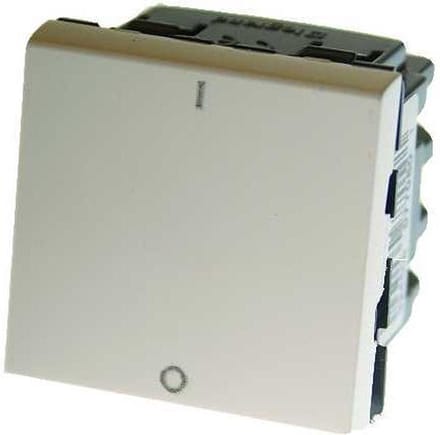 Legrand Mosaic Tweepolige schakelaar - Inbouw - Wit