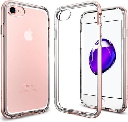 Spigen Neo Hybrid Crystal Hoesje Apple iPhone 7 / 8 Roze