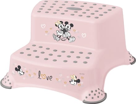 Keeeper Minnie Mouse Lichtroze 2 Treden Opstapje