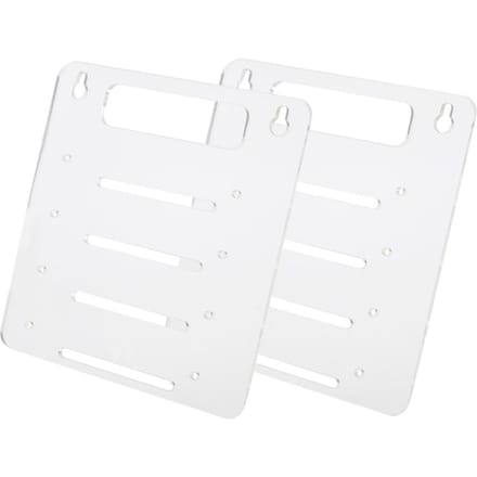 Support de disque dur en acrylique transparent à 4 couches pour ordinateur de bureau, plateau de cage pour disque dur 3,5 pouces white