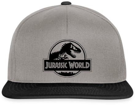 Jurassic World Klassiek Logo In Zwart Snapback cap