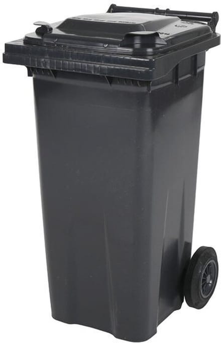 2 Wiel Grote Afvalcontainer Model MGB 120 G - GRIJS - Saro 174-2100