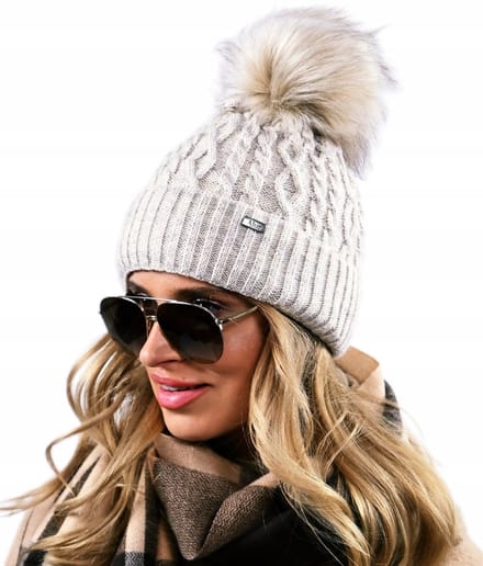 Alur - Wintermuts met Pompon - Warm - Polair - Klassiek Design
