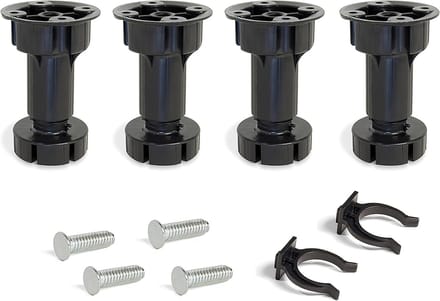 Keuken Plint - Meubelrand - Keuken Afwerking - Inclusief Accessoires - 2.5 Meter - Wit