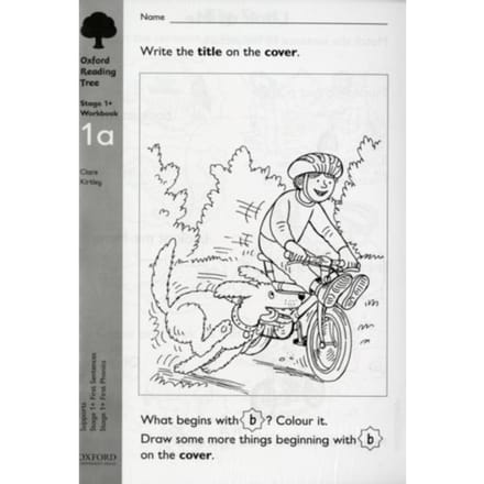 Oxford Reading Tree: Level 1+: Workbooks: Workbook 1a (Pack Of 6) - Oxford Reading Tree - Kirtley, Clare
