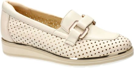 Softwaves -Dames - crÈme - ballerina's & mocassins - maat 37