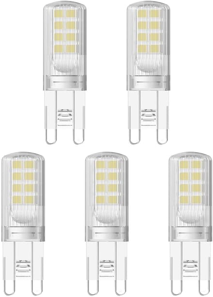 Modee LED Lamp G9 - 2.6W 4000K 320 LM 230V - LED Lamp insteek - Wit Licht - 5 stuks