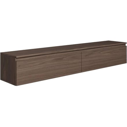 Selsey Bemmi - TV-wandmeubel, Wisconsin walnoot, 175 cm