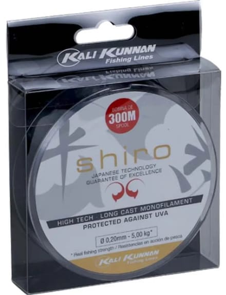 Kali Kunnan Shiro Monofilament 300 M Transparant 0.600 mm