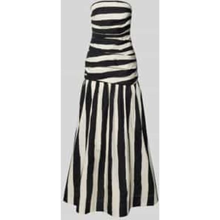 midi-jurk in bandeaumodel model 'LISA'