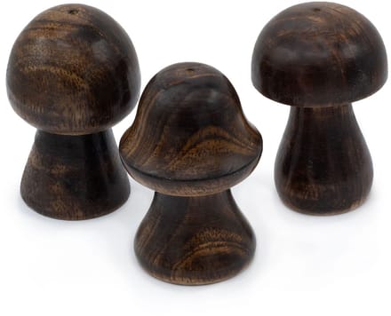 Set of 3 Mini Incense Mushrooms (8cm 7cm 6.5cm)