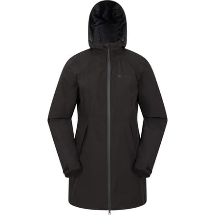 Mountain Warehouse Dames/Dames Hilltop II Waterdichte Jas (Zwart)