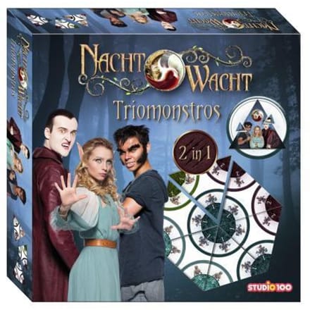 Studio 100 Nachtwacht Triomonstros Bord- & kaartspellen Bordspellen