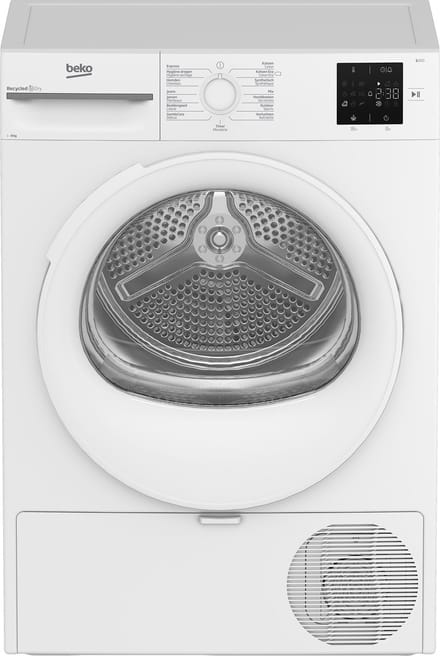 Beko BM3T38232CW 8KG Warmtepompdroger zuinig