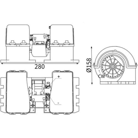 Interieurventilatie MAHLE AB 36 000S