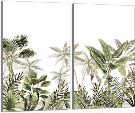 TMK ArtDeko - Snijplank Glas - 30x52cm - Liść Motief - Multifunctioneel