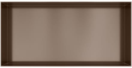Hotbath &More Inbouwnis - 30 x 60 x 10 cm - Frameless - Tuscan Bronze