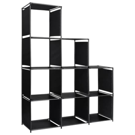 vidaXL - Opbergkast - trapvormig - 130x45x170 - cm - stof