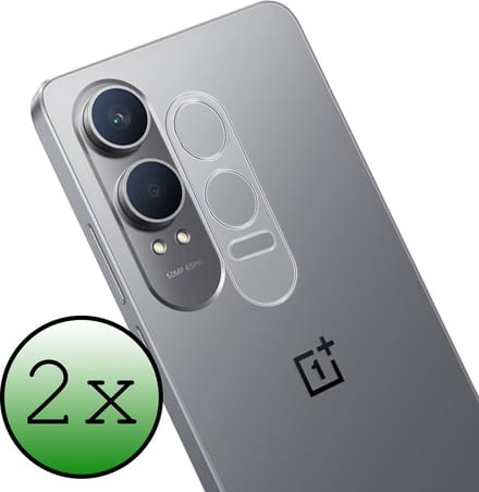Camera Lens Protector - 2 Stuks Geschikt voor OnePlus Nord CE 4 Lite - Camera Screenprotector Beschermglas - Gehard Glas - Tempered Glass - Screen Protector