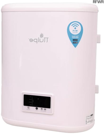 RFWR® 30 Liter Platte Warmwaterboiler Verticaal met Wifi