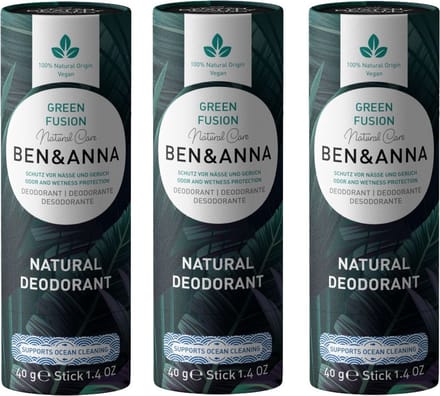 BEN&ANNA - Green Fusion papertube - 3 pak
