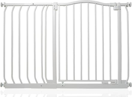 Safetots Klemhekje met Gebogen Bovenkant, 107cm - 116cm, Mat Wit