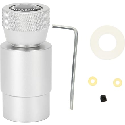 Soda CO2 Adapter Ventiel Connector Set ASA 1/4BSPP-TR21-4 Vulaccessoire Zilver white
