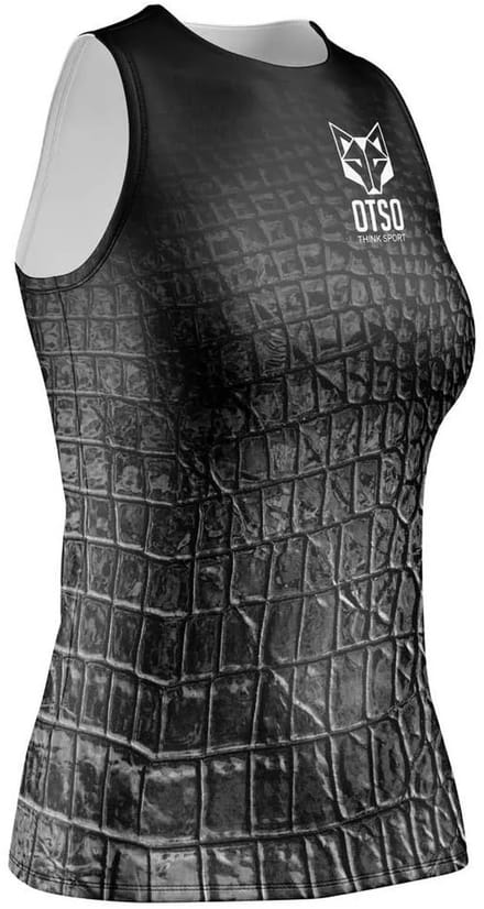 Otso Singlet Mouwloos T-shirt Zwart M Vrouw