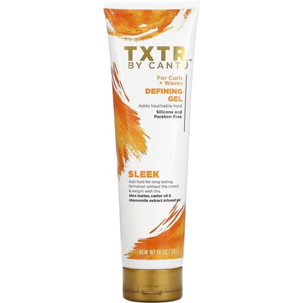 Cantu, RXST, Defining Gel, for curls and waves, 10 oz (283 g) white