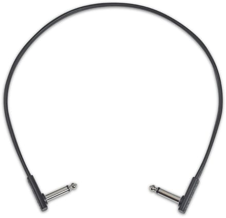 Rockboard Flat Patch Cable 45 cm Black - Patchkabel