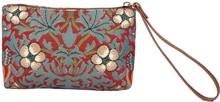 Polstasje - portemonnee – Strawberry Thief Red – William Morris