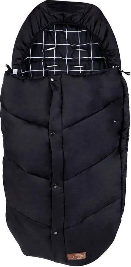 Mountain Buggy - Luxe Winter Slaapzak – Warm, Zacht en Universeel - kinderwagen - black