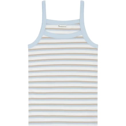 Geribbeld hemd met schouders voor dames KnowledgeCotton Apparel