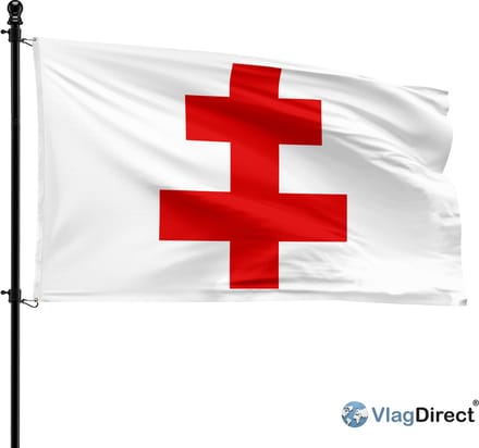 Ieperse vlag - Gemeente Ieper vlag - 90 x 150 cm.