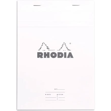 Geniete inkt a5 80 afneembare voorbedrukte vellen Rhodia N°16