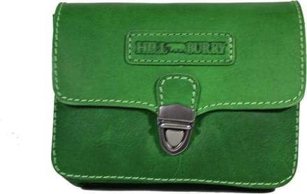 Hill Burry Hillburry Riemtasje  Schoudertasje Groen Leer