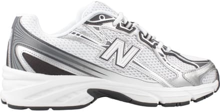 New Balance 740 - Sneakers - Unisex - White Silver