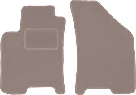 Beige voormatten voor: Daewoo Lanos sedan, hatchback (1997-2004)