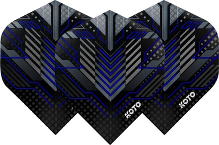 KOTO ZIZ-Matrix NO2 Dark Blue - Dart Flights
